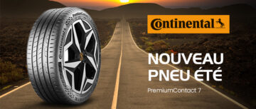 Nouveau pneu été Continental Premium Contact